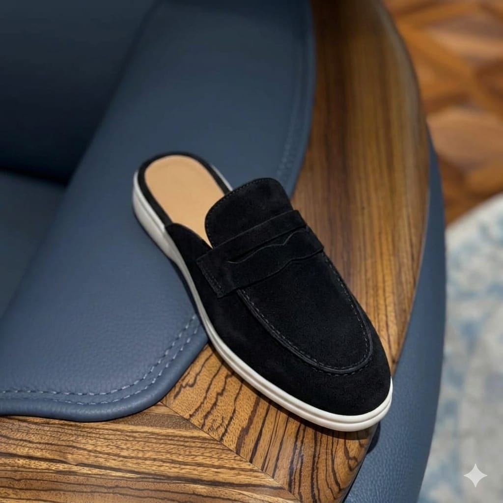 Mocassin homme en cuir véritable