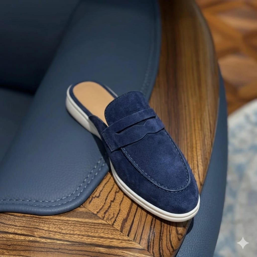 Mocassin homme en cuir véritable