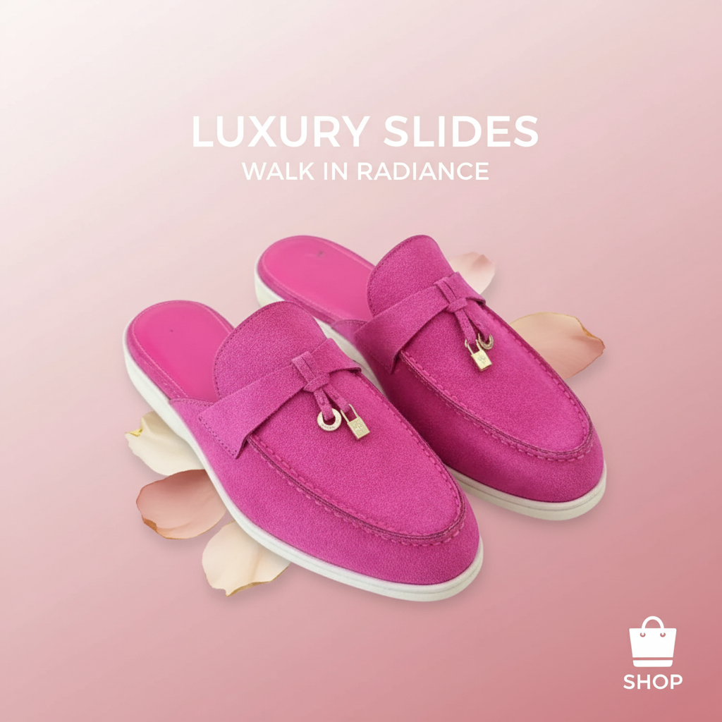 Mocassin unisexe en cuir véritable